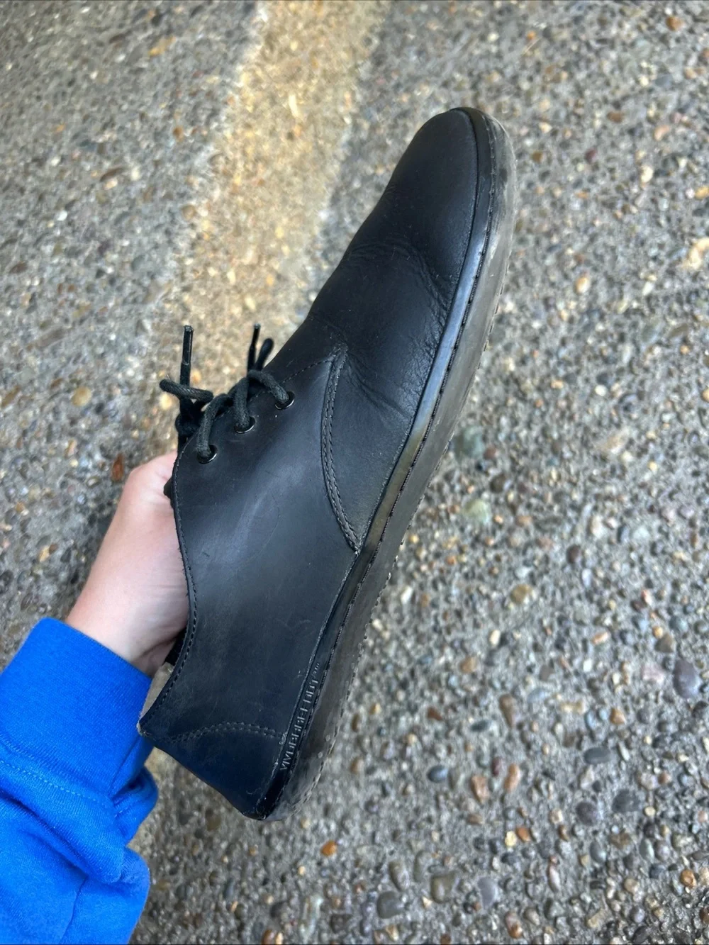 Vivo Barefoot Ra Oxford Dress Shoes Leather Black Men’s EU 43 Laces Wide Toebox